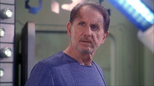 Seven and Janeway glare at each other across the Cargo Bay. Seven seems taller and calmer than the Captain.